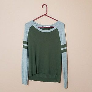 Pink Republic High Low Long Sleeve Sweater